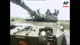 BOSNIA: NATO AND IFOR TROOPS READY TO DESTROY SERB AMMUNITION