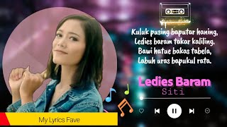 Ledies Baram Siti Lirik Remix Lagu Dayak Kalimantan Tengah