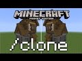 Minecraft PE - How To Use The Clone Command! Minecraft PE - How To Use The Clone Command!