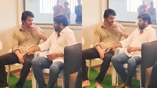 Chiranjeevi Consoling Mahesh Babu At Indira Devi Residence | Super Star Krishna | Third Eye