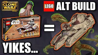 I Turned 2x LEGO Star Wars Republic Fighter Tanks Into A Republic Stun Tank! #75342 Alternate Build!
