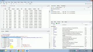 DESCRIPTIVE STATISTICS R SOFTWARE