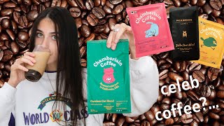 I reviewed celebrity coffee brands (feat. emma chamberlain's new coffee)