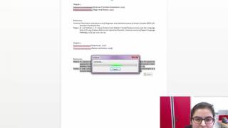 Merging the references from two different Word documents