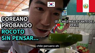 COREANO Y BRASILEÑO PROBANDO MARISCOS AREQUIPEÑOS Y ROCOTO EN EL TERMINAL PESQUERO | PERU (7)