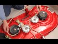 How to change the deck belt | Troy-Bilt riding lawn mower How to change the deck belt | Troy-Bilt riding lawn mower