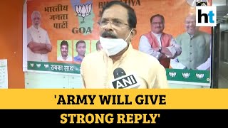 'It was a pre-planned attack by China': MoS Defence Shripad Naik