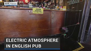 UK publican using electric fence to enforce social distancing