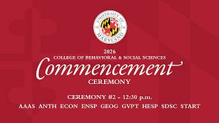 BSOS 2026 Commencement Ceremony #2