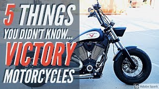 5 Things You Didn't Know About Victory Motorcycles