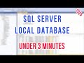 How to install SQL Server Management Studio LocalDB - UPDATED 2025