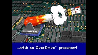 Intel Overdrive DX2 demo - Hardware (1993)