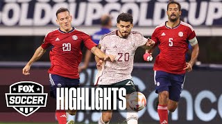 Mexico vs. Costa Rica Highlights | CONCACAF Gold Cup