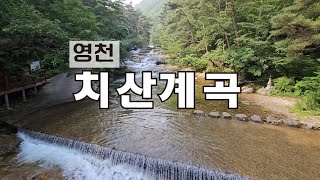 영천 신녕, 팔공산 치산계곡