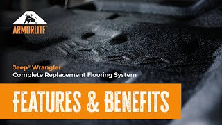 Armorlite Features \u0026 Benefits - The Toughest Floor on the Trail