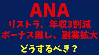 【株式投資】ANAの関連ニュース！資金繰り状態も財務分析して解説【高配当株】【株主優待株】