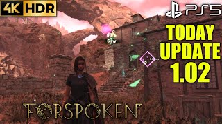 Silny FORSPOKEN Today Update 1.02 Patch PS5 | PS5 Forspoken Silny Gameplay Walkthrough 4K HDR 60FPS