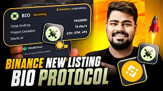 BIO Protocol On Binance Launchpool Farming \u0026 Earn Before Binance Listing | Binance List Bio Protocol