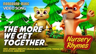 The More We Get Together 🎸🐯| English Nursery Rhymes Video | Children Nursery Rhymes