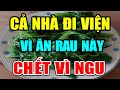 BS Cảnh Báo: Mùa Hè CẤM ĂN 6 Loại Rau Này Kẻo PHÁ NÁT GAN THẬN, Rước Ung Thư Có Ngày CHẾTT ĐỘT TỬ