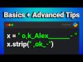 The Most Complete Tutorial on Python Strings (Basics + Advanced Tips)