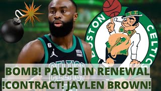 OH MY! LOOK THIS! THIS ONE GAVE WHAT TO SPEAK! CONTRACT PAUSE!? - BOSTON CELTICS NEWS TODAY