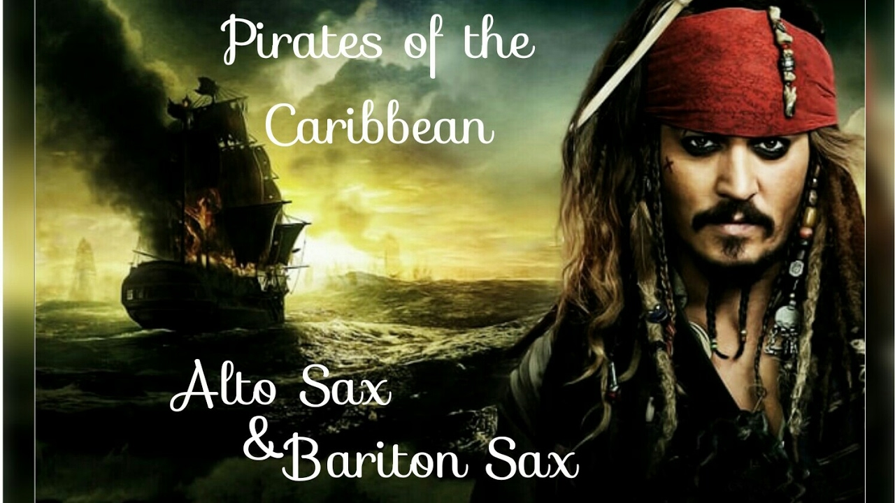 Pirates Of The Caribbean Alto Sax Bariton Sax Youtube