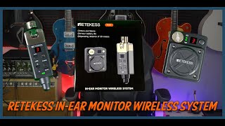 Retekess TA-101 In-Ear Monitor Wireless System Demo