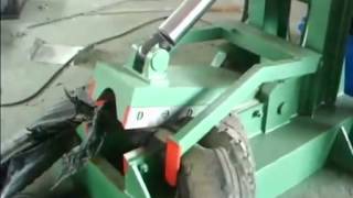 Hydraulic Tire Cutter,hydraulic tire cutting machine