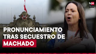 Perú condena la represión y los secuestros de opositores al régimen de Nicolás Maduro en Venezuela