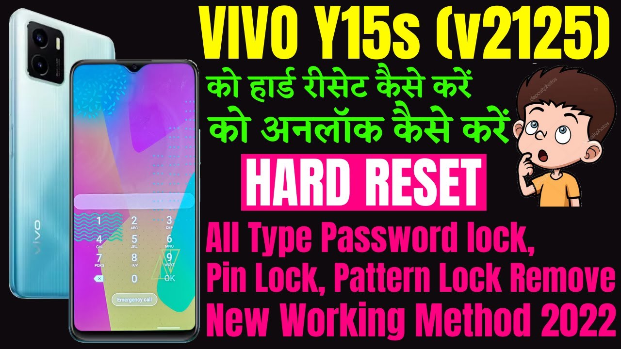 Vivo Y15s Factory Reset | VIVO Y15s Hard Reset & Removing Password, Pin ...