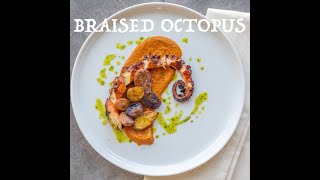 Braised Spanish Octopus with Romesco | Chef Jon G