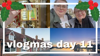 VLOGMAS DAY 11 | come with us to beaulieu in the new forest | christmas lights! | UK 2022