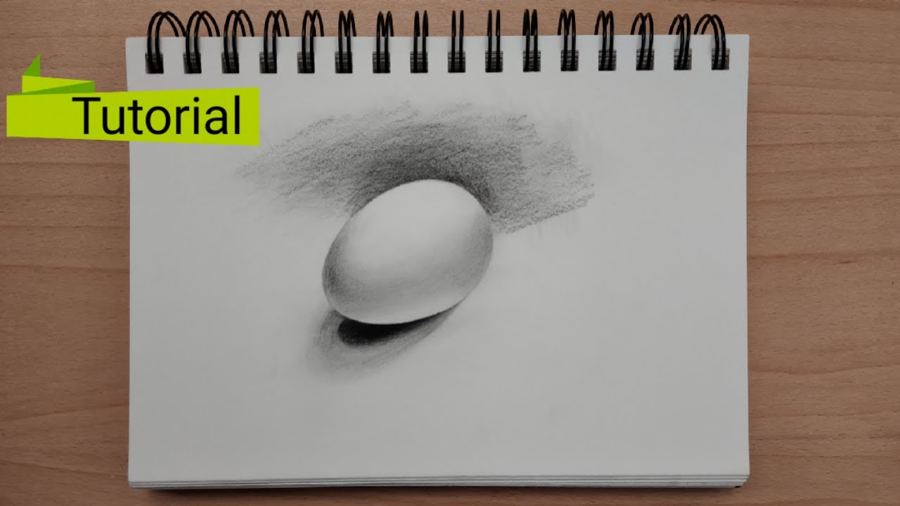 How To Draw Egg And Shading Technique? - YouTube