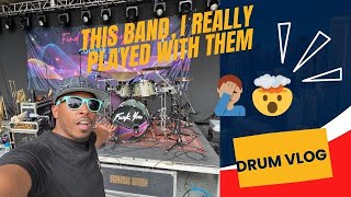 I Cant Believe I Played With This Band//Drum Vlog (Tommiesworld86)