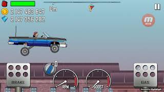 Jumping and hopping with Lowrider (Hill Climb Racing)