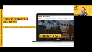 Transfer Pathways to ASU Online: A guide for community college staff and advisors