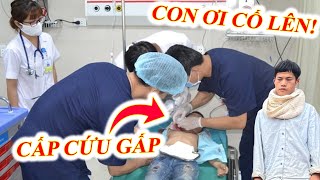 Căng! Em Sính hốt ho.ảng đưa con đi cấp cứu, tình trạng bé Minh giờ ra sao?