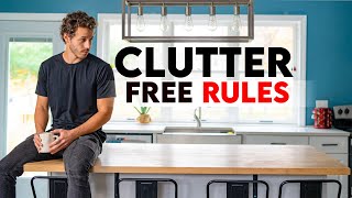 8 Minimalist Rules For A Clutter Free Home
