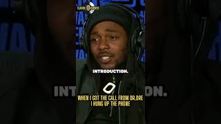 "Kendrick Lamar is forever artist." Dr.Dre speaks on Kendrick Lamar