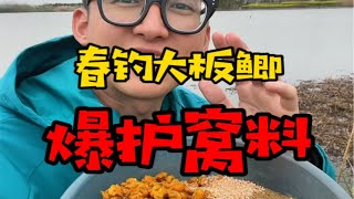 春钓大板鲫爆护窝料，谁用谁知道，一般人我不告诉他！