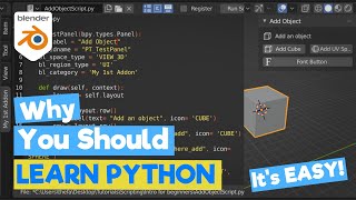 Blender Python : Why YOU should LEARN PYTHON