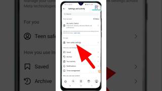 instagram teen safety settings #shorts