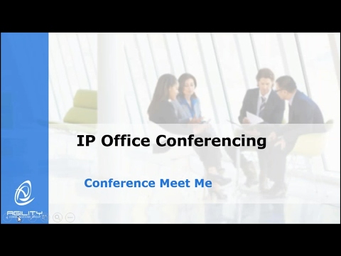 AgilityCG Tech Tips: Avaya IP Office Conference Bridge Setup AgilityCG Tech Tips: Avaya IP Office Conference Bridge Setup