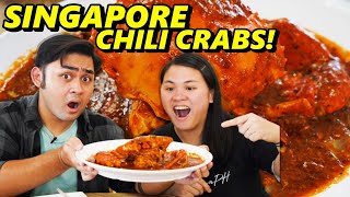 Famous Singapore Chili Crab!! Best Seafood Resto in Singapore!