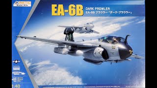 1/48 Kinetic EA-6B Prowler Review/Preview