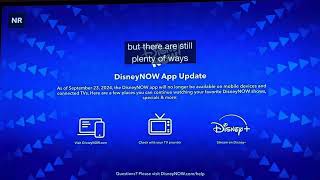 DisneyNOW App Update