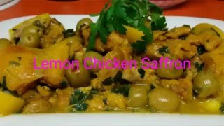 Lemon Chicken Saffron Recipe