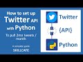 Twitter API with Python 2022 - using Tweepy | NLP Project Series - Part 1/3 | Sentiment Analysis
