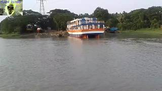 Beautiful Kirtonkhola River in bangladesh